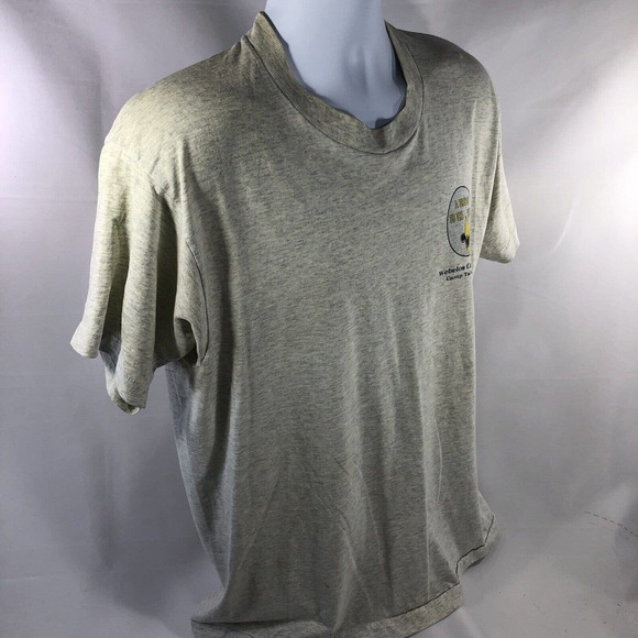 VTG WEBELOS CAMP 1993 TAWAKONI SINGLE STITCH USA MADE SHIRT 90s DISCOLORED TEE L - Picture 5 of 12